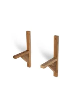 Teak Window Box Brackets -Outdoor Garden Care 38839 0520 tif