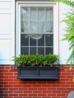 Fairfield Self-Watering Window Box, 3’ -Outdoor Garden Care 39344 100V tif