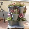 Trifoglio 3-Tier Planter On Wheels -Outdoor Garden Care 3 4 crop 8613625 01V trifoglio 3 tier planter on wheels