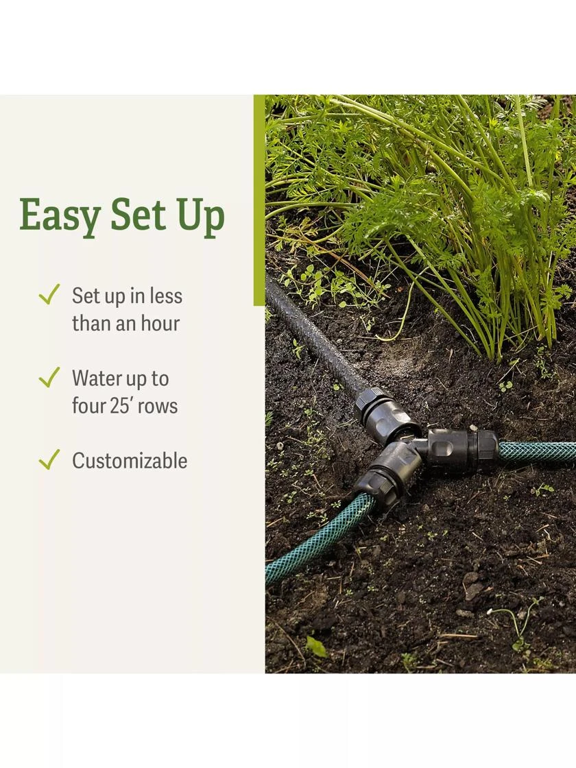 Garden Row Snip-n-Drip Soaker System 4 Garden Row Snip-n-Drip Soaker System - Image 2