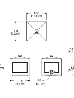 Fairfield Garden Hose Storage Bin -Outdoor Garden Care 8587080 03V tif