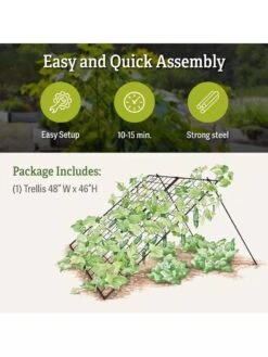 Large Cucumber Trellis -Outdoor Garden Care 8587082 product details