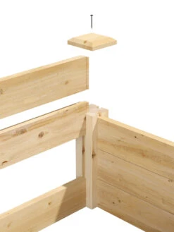 2-Tier Pine Raised Garden Bed, 4'x12' -Outdoor Garden Care 8588181 04v 3