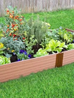 Composite Raised Bed With 1" Boards, 11" 26 Composite Raised Bed With 1" Boards, 11" -Outdoor Garden Care 8588257 02V tif