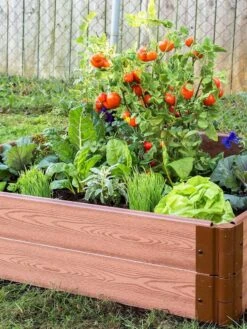 Composite Raised Bed With 1" Boards, 11" 27 Composite Raised Bed With 1" Boards, 11" -Outdoor Garden Care 8588269 02V tif