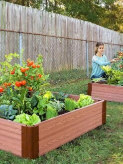 Composite Raised Bed With 1" Boards, 11" 29 Composite Raised Bed With 1" Boards, 11" -Outdoor Garden Care 8588269 03V tif