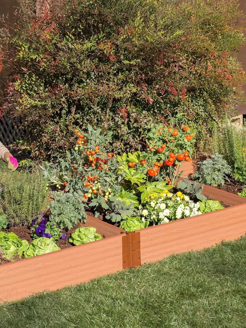 Composite Raised Bed With 1" Boards, 11" 11 Composite Raised Bed With 1" Boards, 11" - Image 9