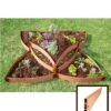 Classic Sienna Raised Garden Bed Versailles Sunburst With 1" Boards