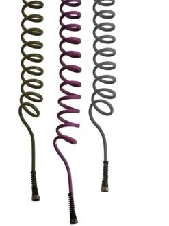 Ultra Lightweight Coil Hoses, 3/8" 8 Ultra Lightweight Coil Hoses, 3/8" -Outdoor Garden Care 8590213 001E tif