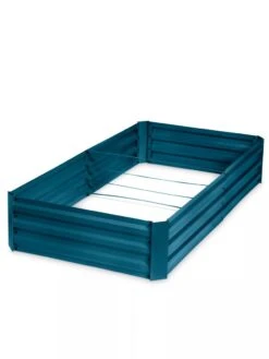Demeter Corrugated Metal Raised Bed, 34" X 68" -Outdoor Garden Care 8594183 9543BL tif
