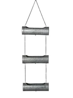 Galvanized Hanging Triple Planter -Outdoor Garden Care 8595213 0005 tif