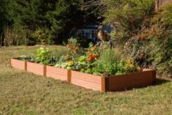 Composite Raised Bed With 1" Boards, 11" 21 Composite Raised Bed With 1" Boards, 11" -Outdoor Garden Care 8595613 02V tif
