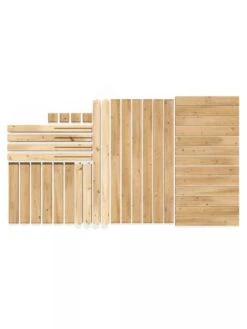 Elevated Cedar Garden Bed, 2' X 4' X 31" -Outdoor Garden Care 8596147 07V 3 4