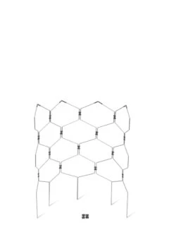 Gardener's Vertex Lifetime Pepper And Eggplant Cage -Outdoor Garden Care 8598426 10118 tif