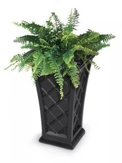 Carolina Self-Watering Tall Planter, 28" -Outdoor Garden Care 8598645 101V tif