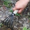 Nisaku Japanese Stainless Steel Garden Claw Rake And Cultivator -Outdoor Garden Care 8599186 01V tif