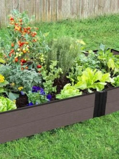 Composite Raised Bed With 1" Boards, 11" 22 Composite Raised Bed With 1" Boards, 11" -Outdoor Garden Care 8599454 01V tif