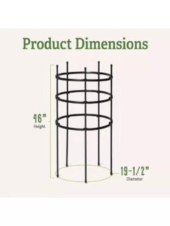 Titan Tomato Cages, Set Of 3 12 Titan Tomato Cages, Set Of 3 -Outdoor Garden Care 8599861 1