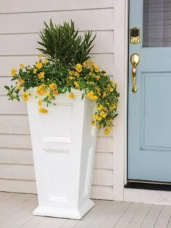Fairfield Self-Watering Tall Patio Planters, 34” -Outdoor Garden Care 8600109 016 tif