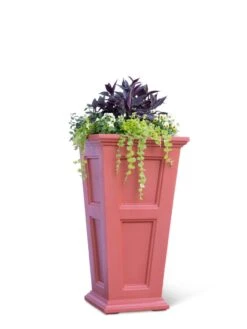 Fairfield Self-Watering Tall Patio Planters, 34” -Outdoor Garden Care 8600109 0681 tif