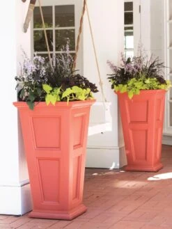 Fairfield Self-Watering Tall Patio Planters, 34” -Outdoor Garden Care 8600109 19748 tif