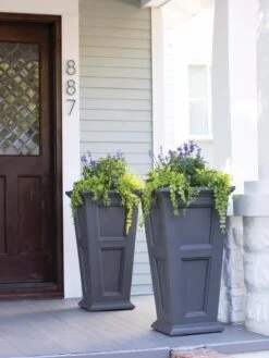 Fairfield Self-Watering Tall Patio Planters, 34” -Outdoor Garden Care 8600109 8453 tif