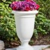 Ellington Self-Watering Urn Planter, 24" -Outdoor Garden Care 8600110 12V tif