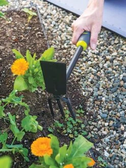 Gardener's 2-in-1 Short Handle Hoe And Cultivator -Outdoor Garden Care 8608657 19474 tif