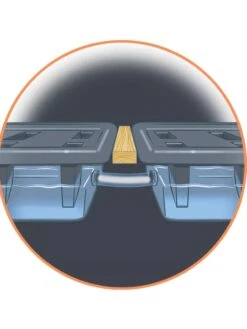 Self-Watering Elevated Planter Box, 2' X 8' -Outdoor Garden Care 8609009 0002 detail art tif