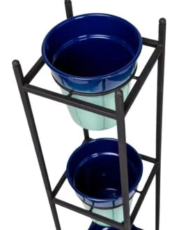 Steel Vertical Plant Stand With Metal Pots -Outdoor Garden Care 8609183 4966 tif