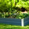 Vita Urbana Garden Bed, 4’x4’x11” -Outdoor Garden Care 8609383GY 01V jpg
