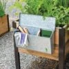 Galvanized Garden Tool Storage Box