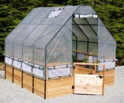 Garden In A Box With Greenhouse, 8' X 8'