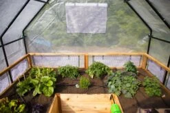 Garden In A Box With Greenhouse, 8' X 8' -Outdoor Garden Care 8611033 04V jpg