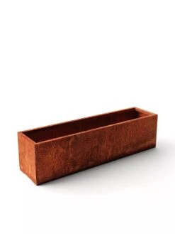 Veradek Metallic Series Corten Steel Window Box Planter, 36" -Outdoor Garden Care 8611609 05V tif