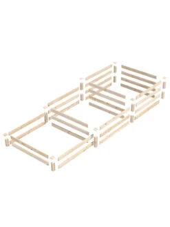 3-Tier Pine Raised Garden Bed, 4'x12' -Outdoor Garden Care 8612254 01v