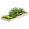 3-Tier Pine Raised Garden Bed, 4'x12' 1 3-Tier Pine Raised Garden Bed, 4'x12' -Outdoor Garden Care 8612254 02v 3 tier pine raised garden bed 4x12 feet