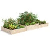 Tall 2-Tier Pine Raised Garden Bed, 4'x12' -Outdoor Garden Care 8612258 02v tall 2 tier pine raised garden bed 4x12 feet
