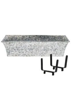 Achla Designs Handrail Flowerbox Bracket Kit For Rail -Outdoor Garden Care 8612883 01v achla designs handrail flowerbox bracket kit for 2x4 inch rail