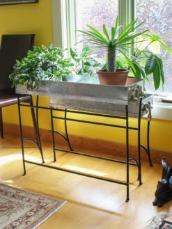 Achla Designs Trestle Plant Stand -Outdoor Garden Care 8612887 01v