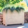Self-Watering LavaStone® Modern Rectangle 2 Self-Watering LavaStone® Modern Rectangle -Outdoor Garden Care 8613257 0156 self watering lavastone modern rectangle