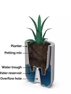 Arden Round Planter 19 Arden Round Planter -Outdoor Garden Care 8613267 06V tif