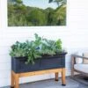 Fairfield Self-Watering Elevated Garden Bed -Outdoor Garden Care 8613283 0079 fairfield elevated garden bed