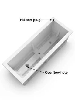 Fairfield Self-Watering Elevated Garden Bed -Outdoor Garden Care 8613283 11V