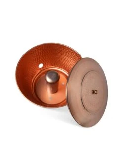 Hammered Copper Hose Pot With Lid 19 Hammered Copper Hose Pot With Lid -Outdoor Garden Care 8613311 5811