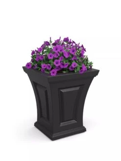 Cambridge Tall Planter, 18" Height -Outdoor Garden Care 8613523 01V