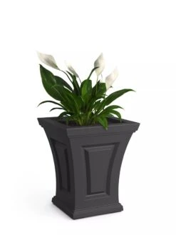 Cambridge Tall Planter, 18" Height -Outdoor Garden Care 8613523 07V