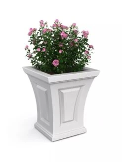 Cambridge Tall Planter, 18" Height -Outdoor Garden Care 8613523 11V