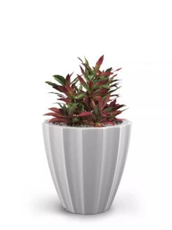 Sedona Round Planter, 18" Diameter -Outdoor Garden Care 8613526 05V