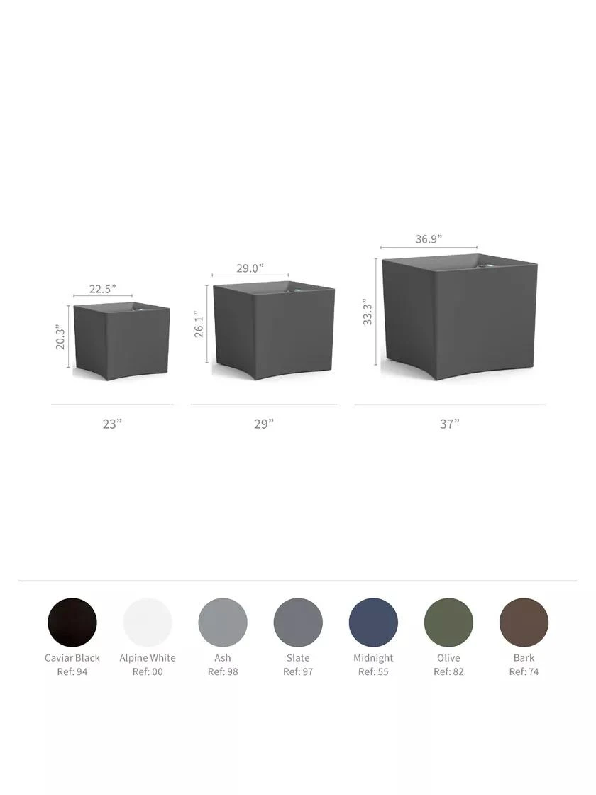 TruDrop One Pinch Planter, 23" Diameter 5 TruDrop One Pinch Planter, 23" Diameter - Image 3